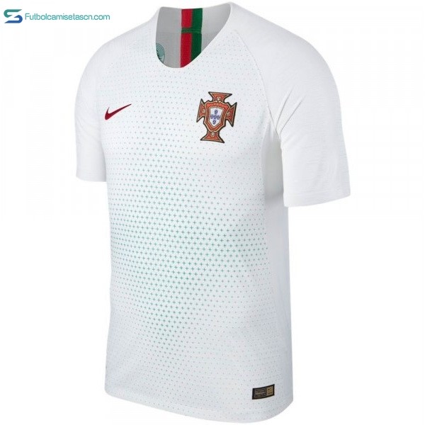 Camiseta Portugal 2ª 2018 Blanco
